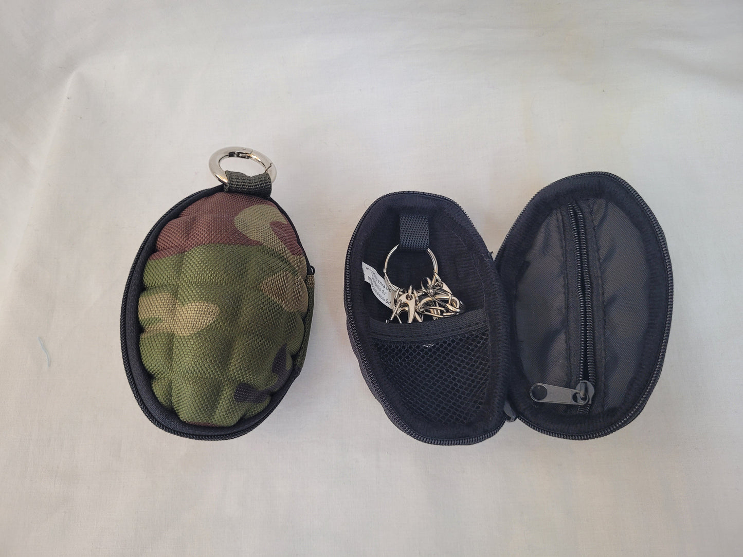 Borsello portasoldi da mare con Granata mimetico woodland