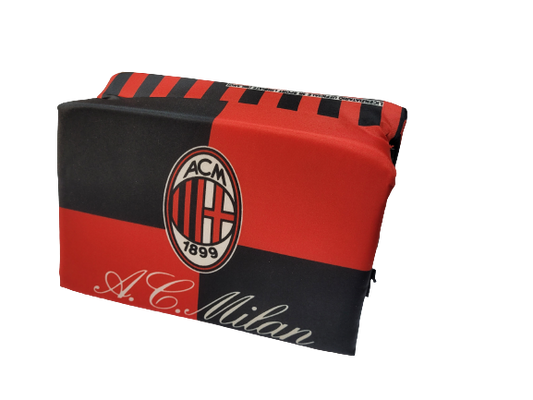 Cuscino da stadio rossonero Milan