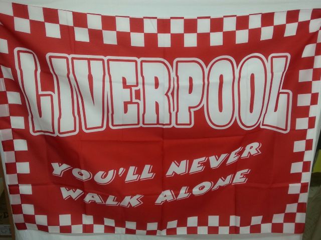 Bandiera Liverpool You ll never walk alone