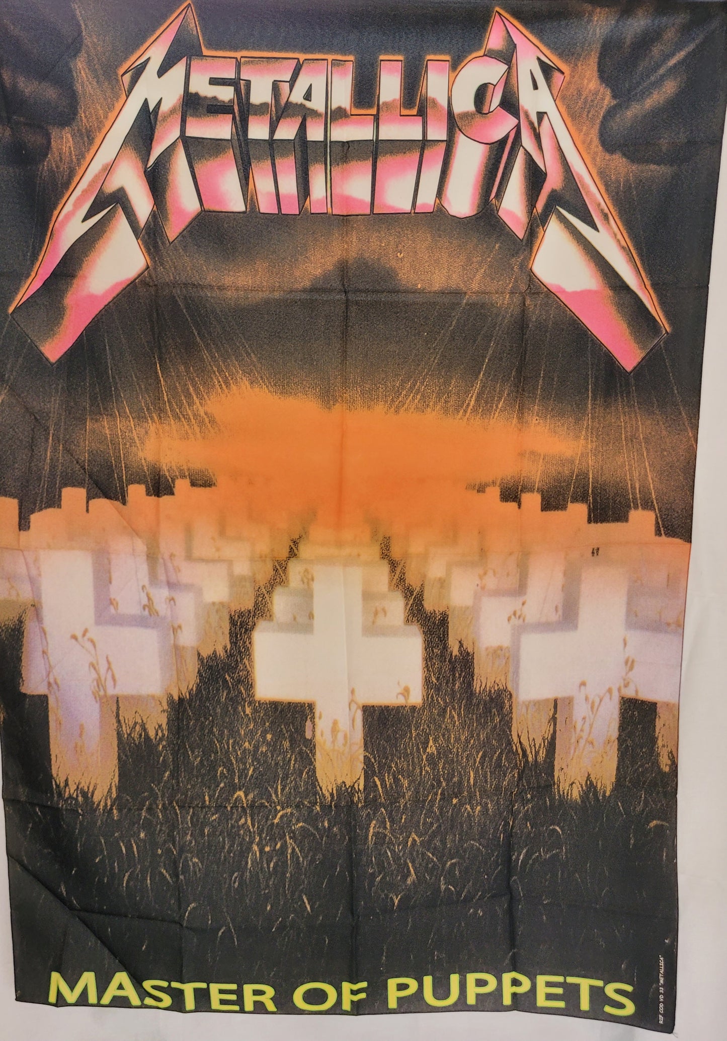 Bandiera Metallica Master of Puppets
