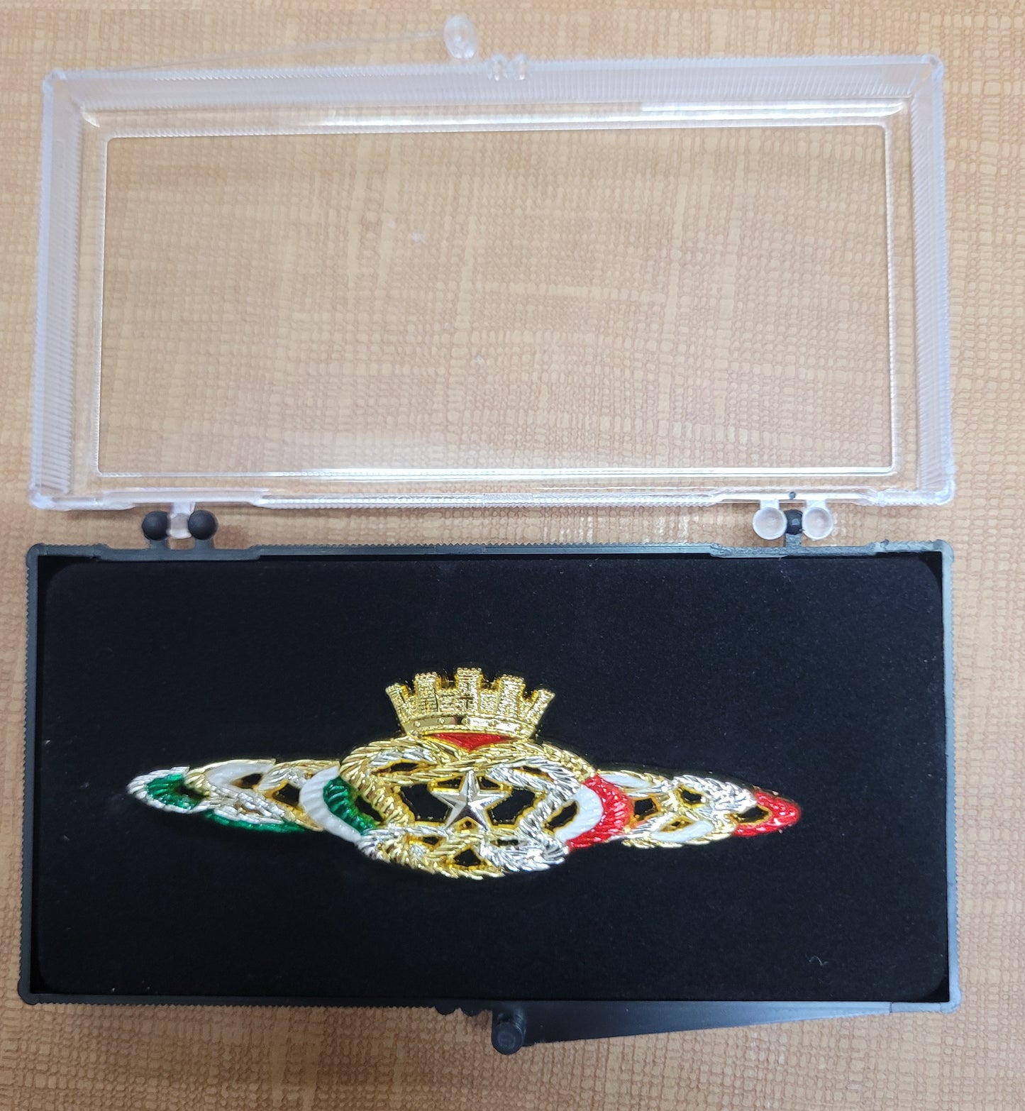 Distintivo d' Onore per il personale in congedo lucido con scatola lusso