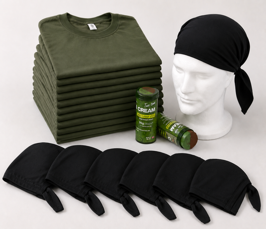 Travestimento militare per 10 persone