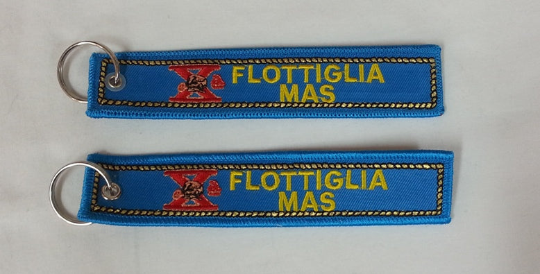 Portachiavi X Mas blu o azzurro