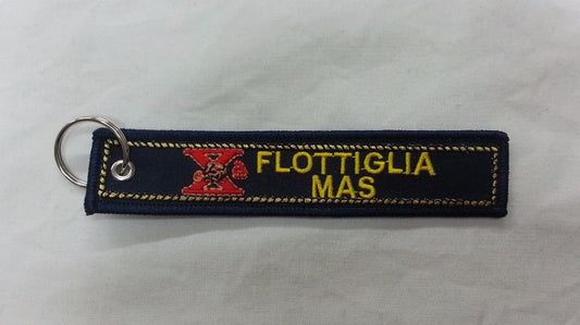 Portachiavi X Mas blu o azzurro