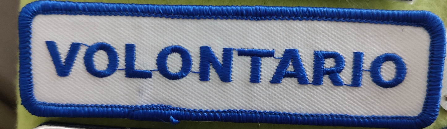 Toppa volontario a strappo