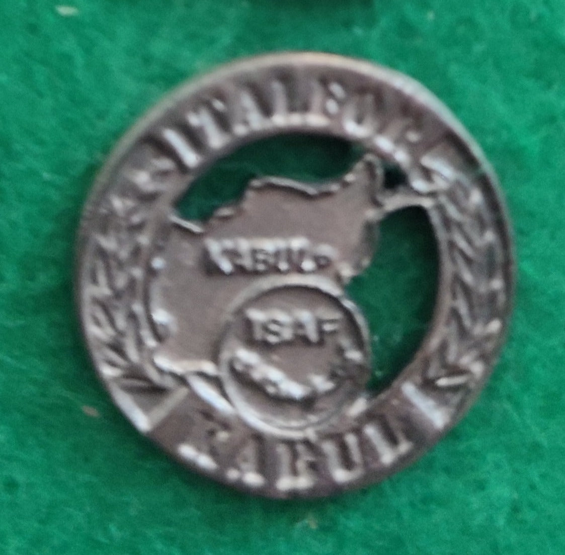 Spilla Italfor ISAF Kabul