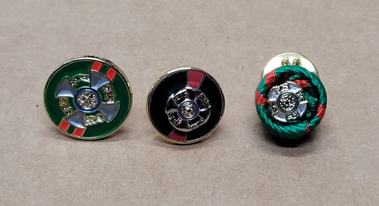 Set 3 distintivi Cavaliere della Repubblica