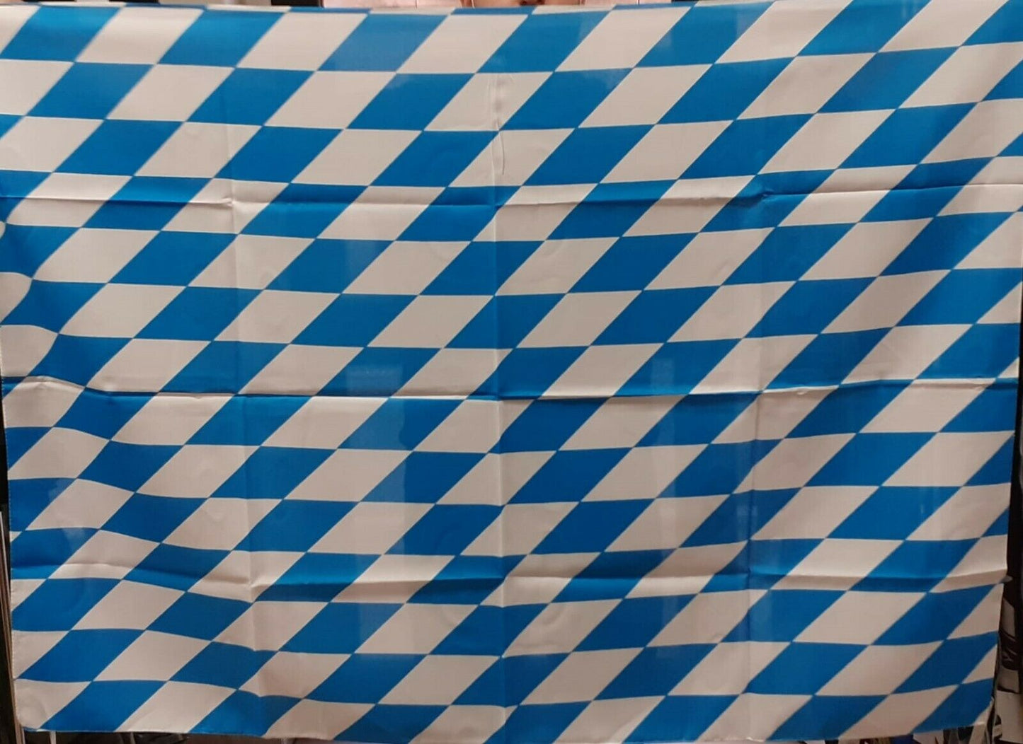 Bandiera stile Baviera biancoceleste