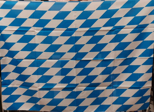 Bandiera stile Baviera biancoceleste