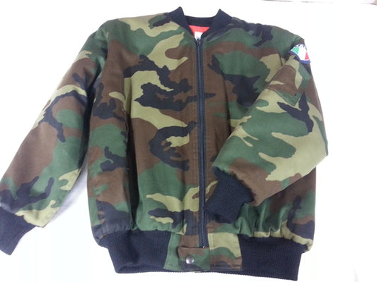 Bomber mimetico bimbo Avio