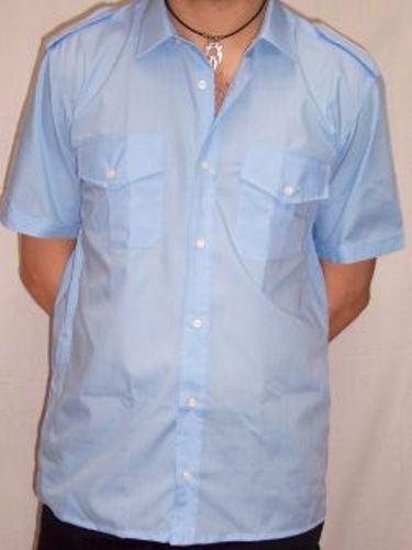 Camicia con spalline e taschini manica corta