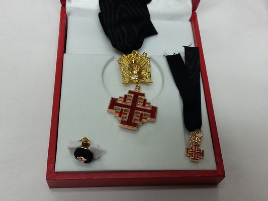Kit croce Ordine Equestre del Santo Sepolcro di Gerusalemme