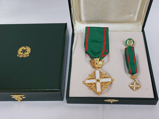 Kit Cavaliere Ordine della Repubblica vecchio modello - nomina ante 2001