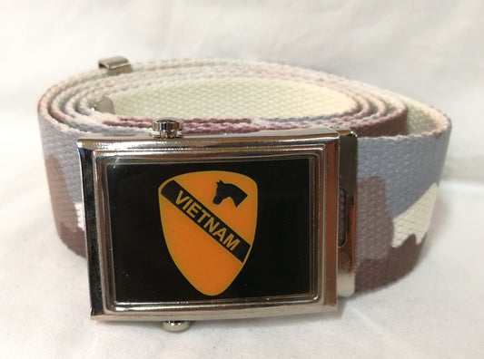 Cintura First 1st Cavalry Division Vietnam vari colori