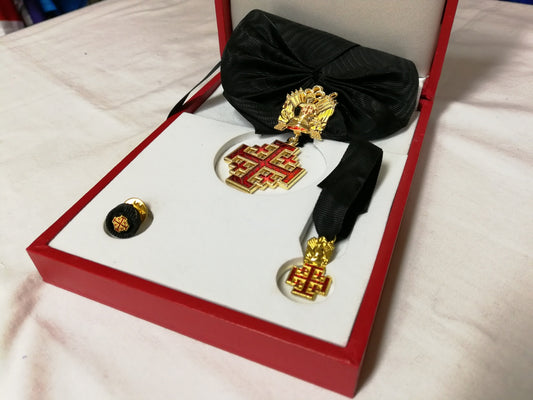 Kit collare Ordine Equestre del Santo Sepolcro di Gerusalemme