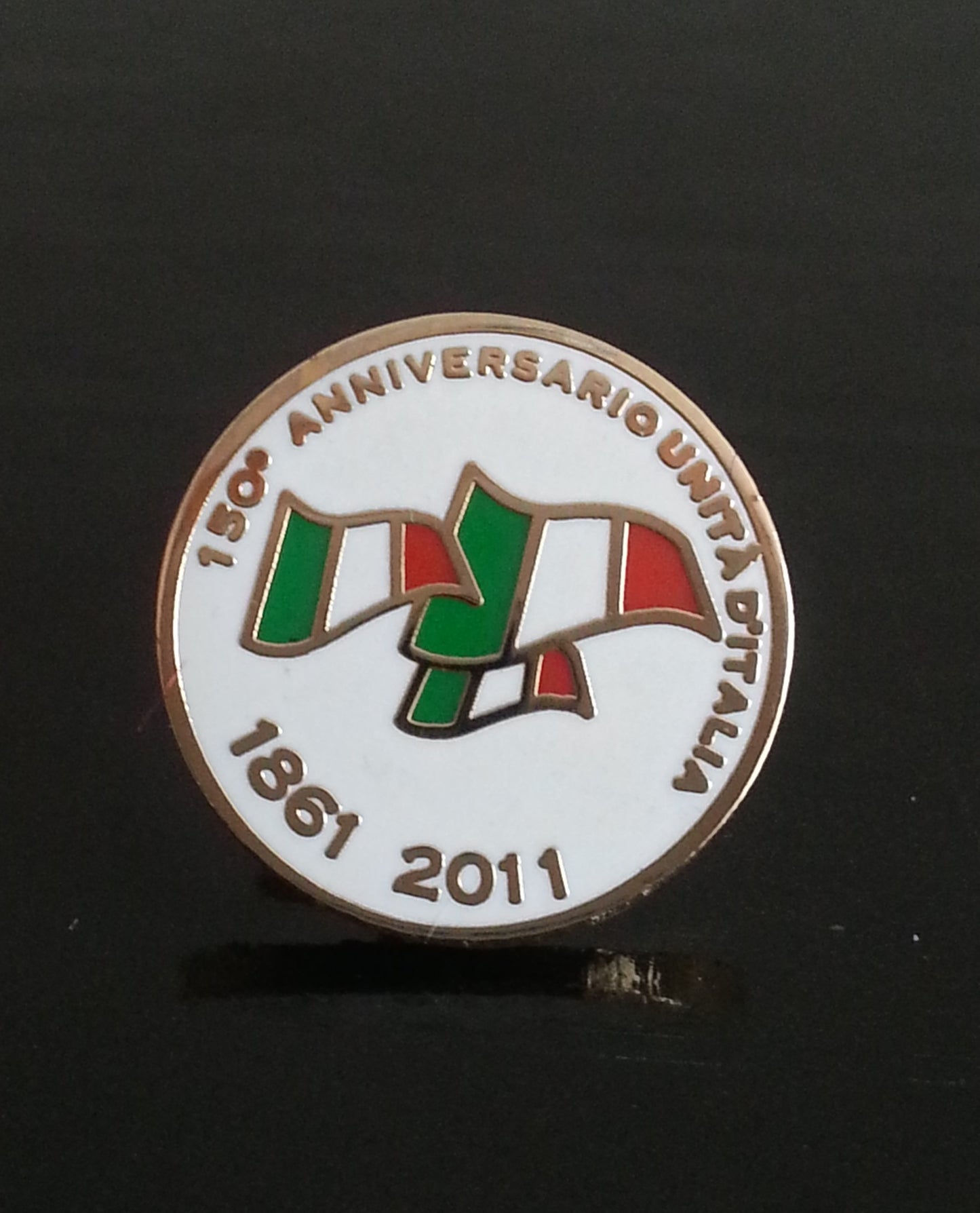 Spilla 150 anniversario Unità d' Italia