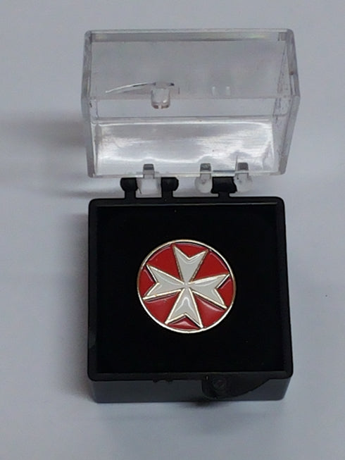 Spilla semplice Croce di Malta