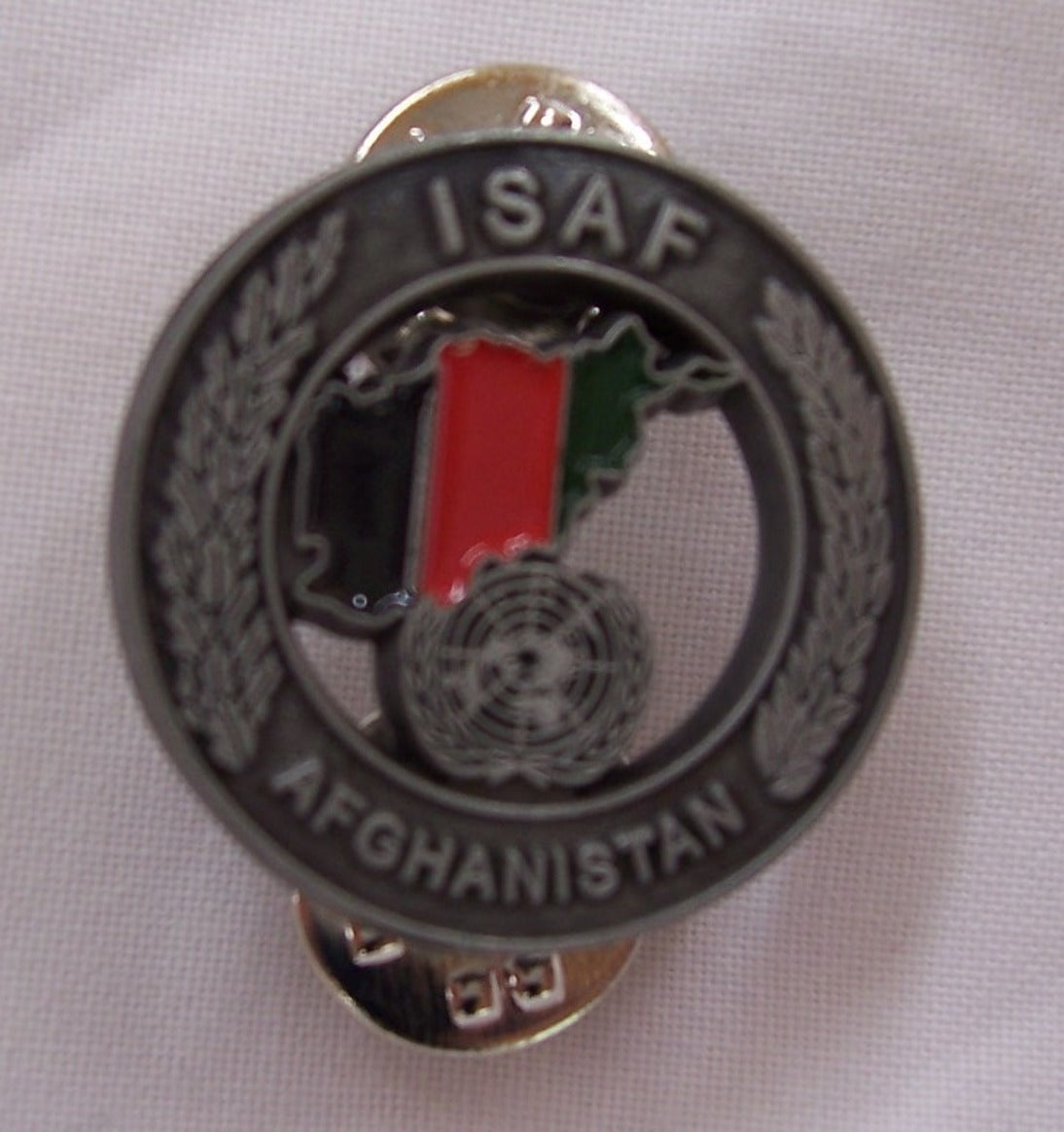 Spilla Isaf Afghanistan colorato
