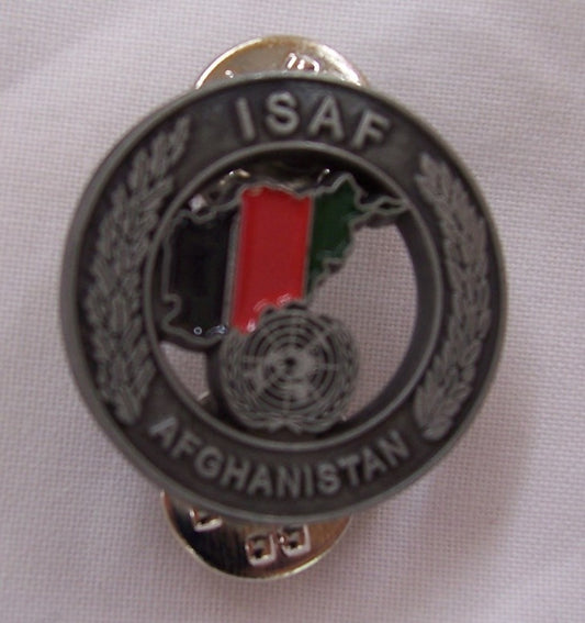 Spilla Isaf Afghanistan colorato