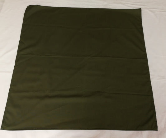 Foulard verde quadrato