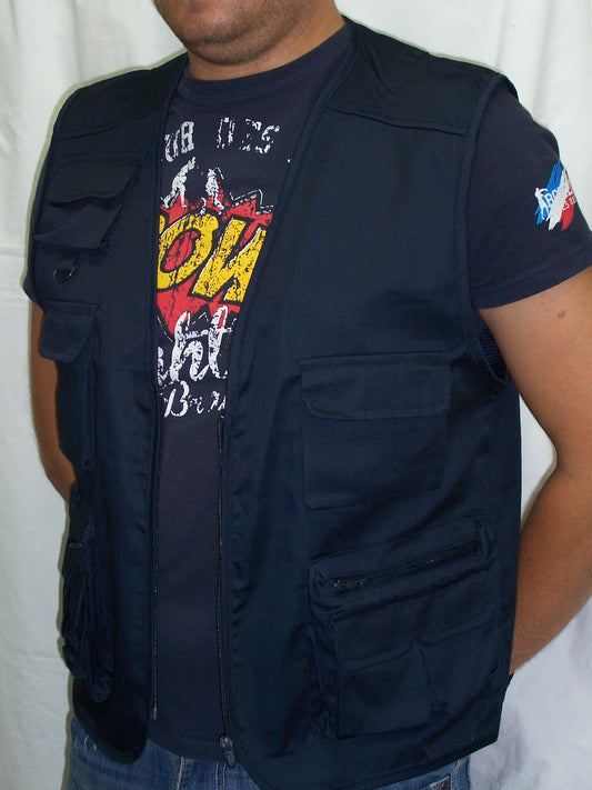 Gilet blu leggero per adulti