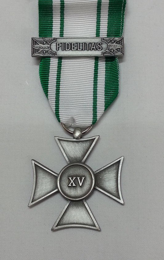 Kit completo croce Anzianità 15 anni Croce Rossa Italiana C.R.I.