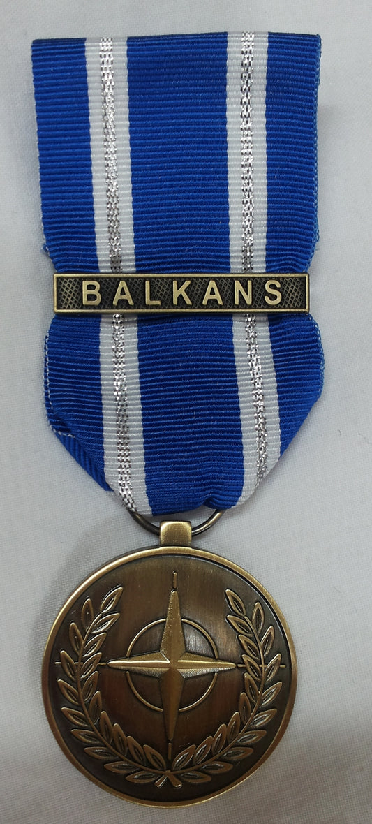Balkans NATO - Nastro / nastrino / medaglia