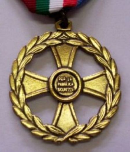 Medaglia Pubblica Sicurezza / Strade Sicure / Domino