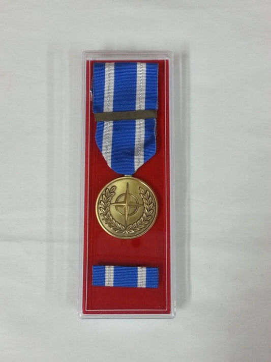Isaf Afghanistan NATO - Nastro / nastrino / medaglia