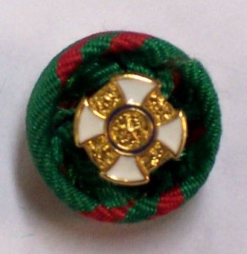 Rosetta in seta lavorata a mano Commendatore Repubblica