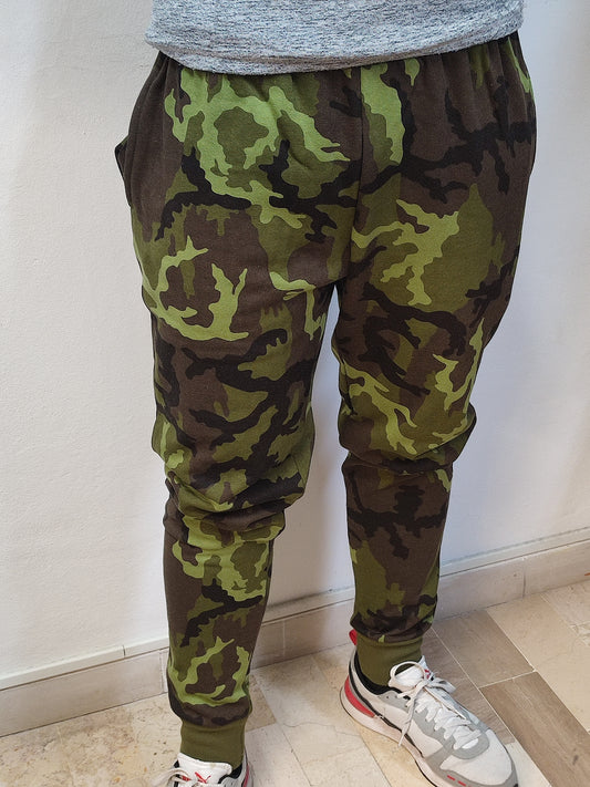 Pantalone tuta camo