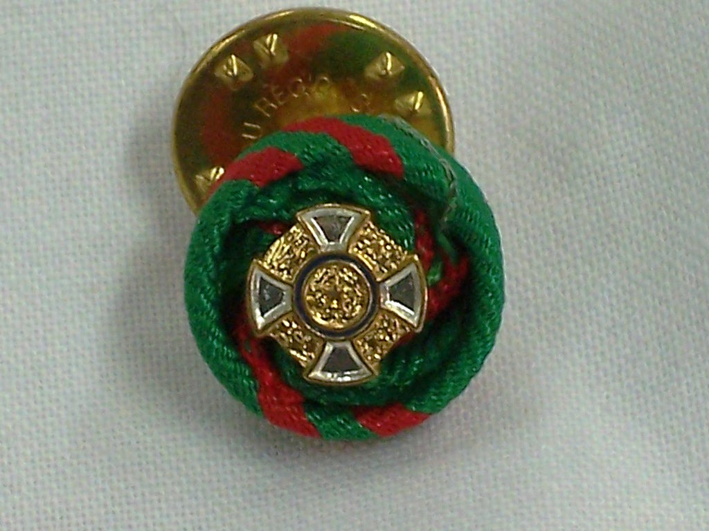 Rosetta in seta lavorata a mano Cavaliere Repubblica