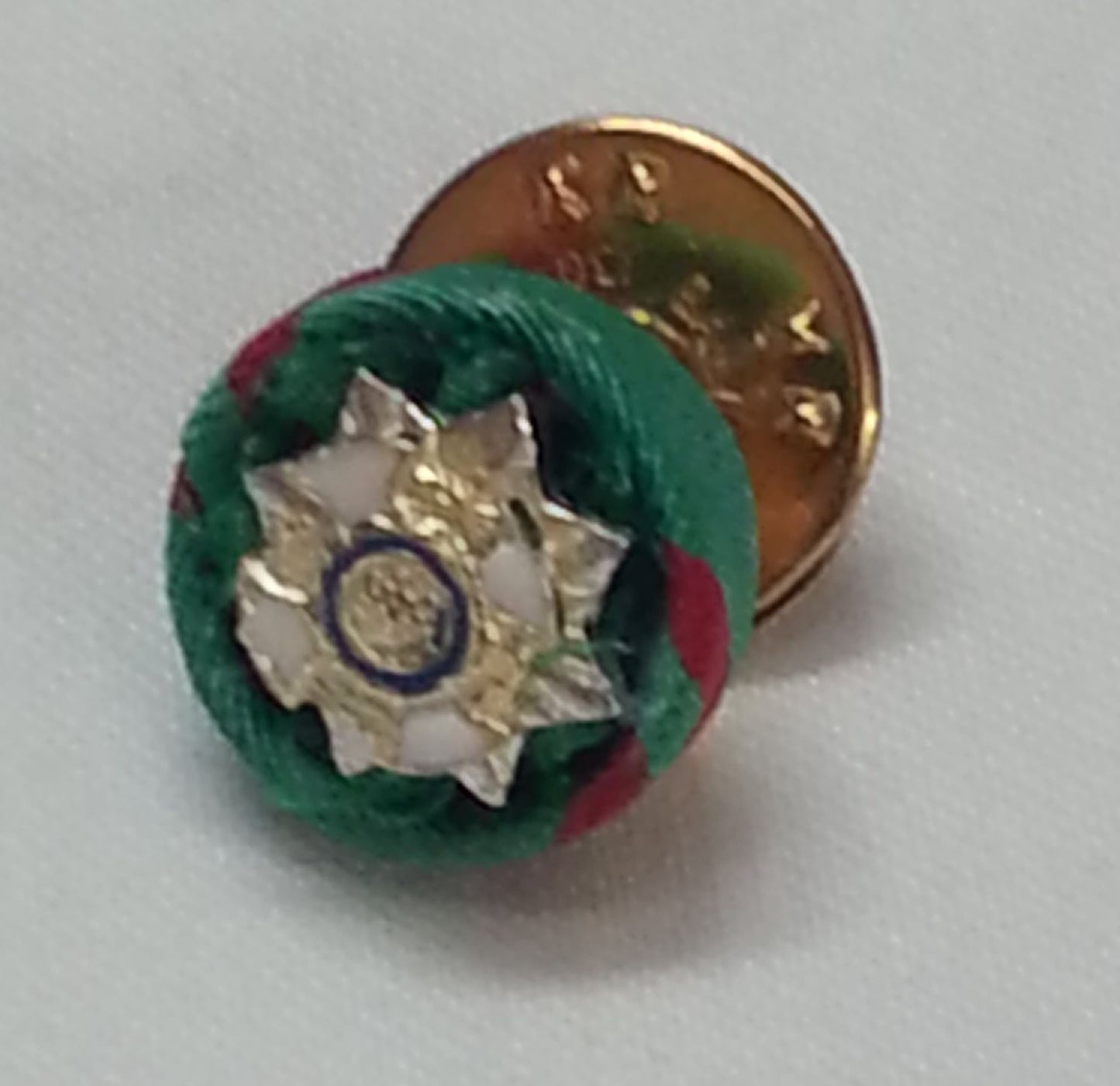 Rosetta in seta lavorata a mano Cavaliere di Gran Croce Repubblica