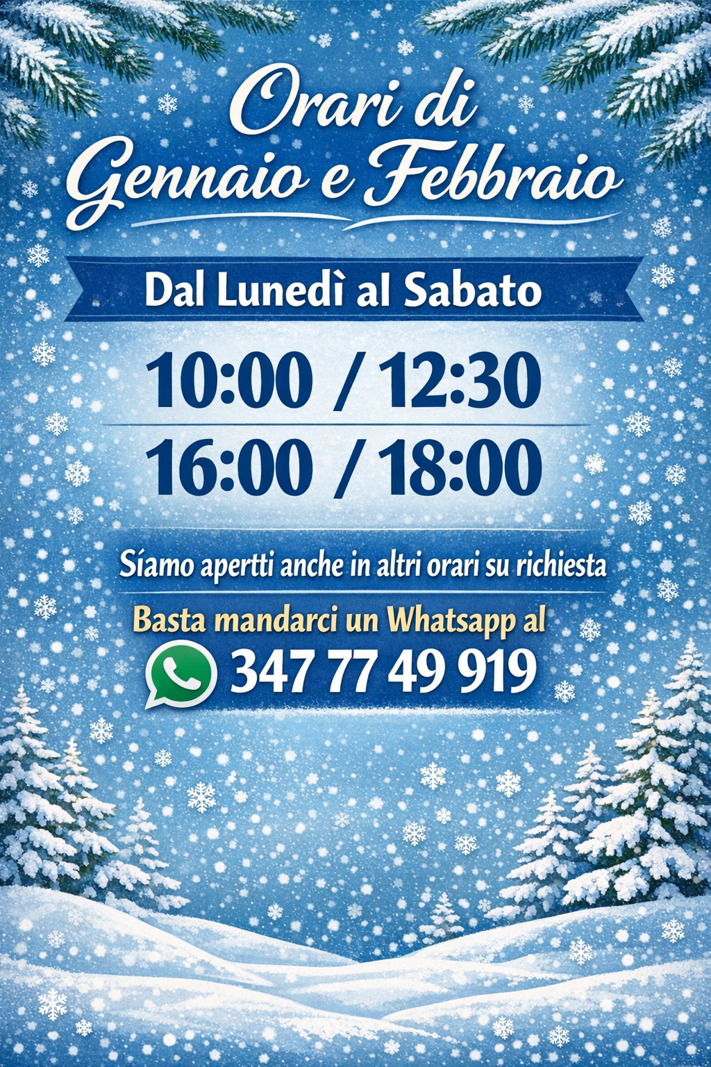 Il Distintivo: sempre aperti, con un piccolo respiro d’inverno