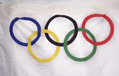 Bandiera dei Giochi Olimpici - Olimpiadi