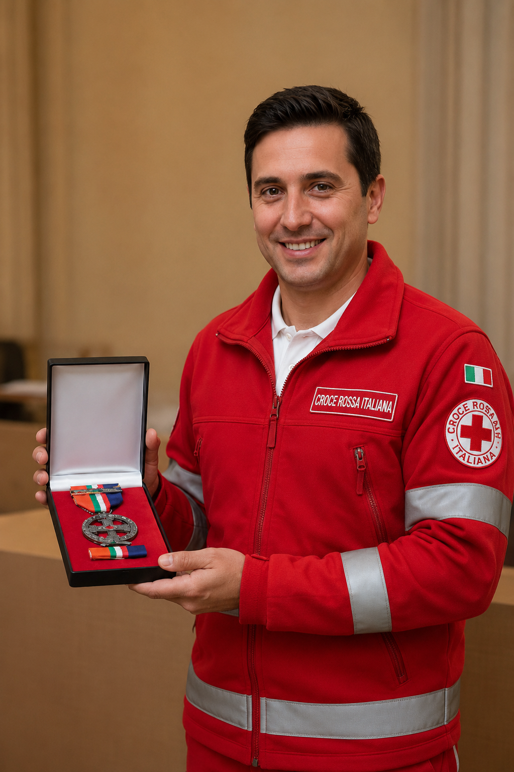 Medaglia Commemorativa Croce Rossa SISMA ABRUZZO 2009