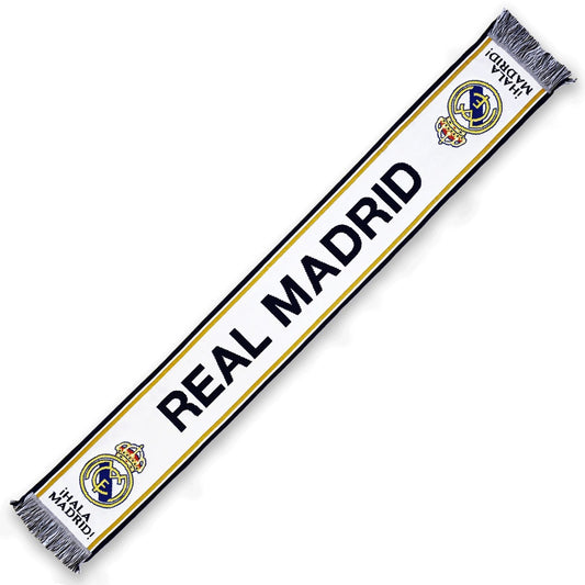 Sciarpa Real Madrid Hala Madrid bianca