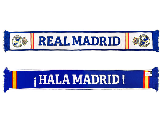 Sciarpa Real Madrid Hala Madrid! Blu