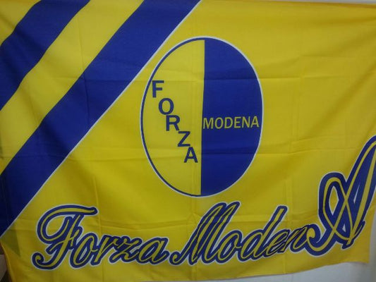 Bandiera gialloblù del Modena Calcio