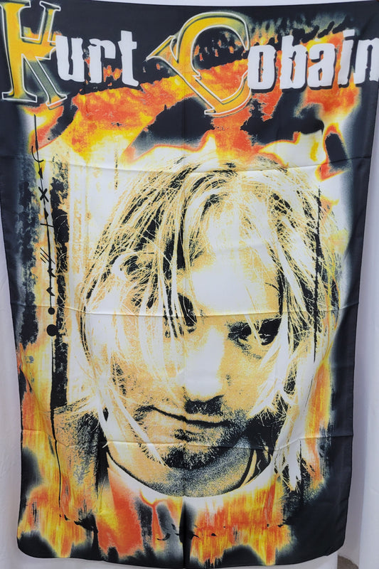 Bandiera Rock Kurt Cobain