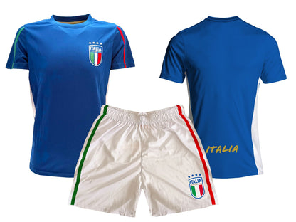 Maglietta o completino (maglia + pantaloncino) Italia - Nazionale Italiana di Calcio