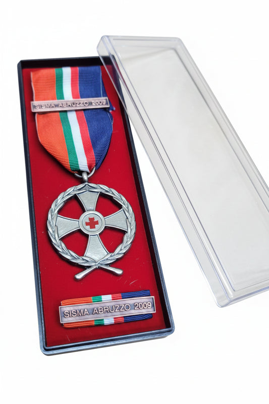 Medaglia Commemorativa Croce Rossa SISMA ABRUZZO 2009