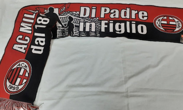 Sciarpa AC Milan Di Padre in Figlio