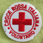 Toppa piccola Croce Rossa Italiana Volontario