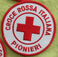 Toppa media Croce Rossa Italiana Pionieri