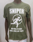 T-shirt Sniper vari colori