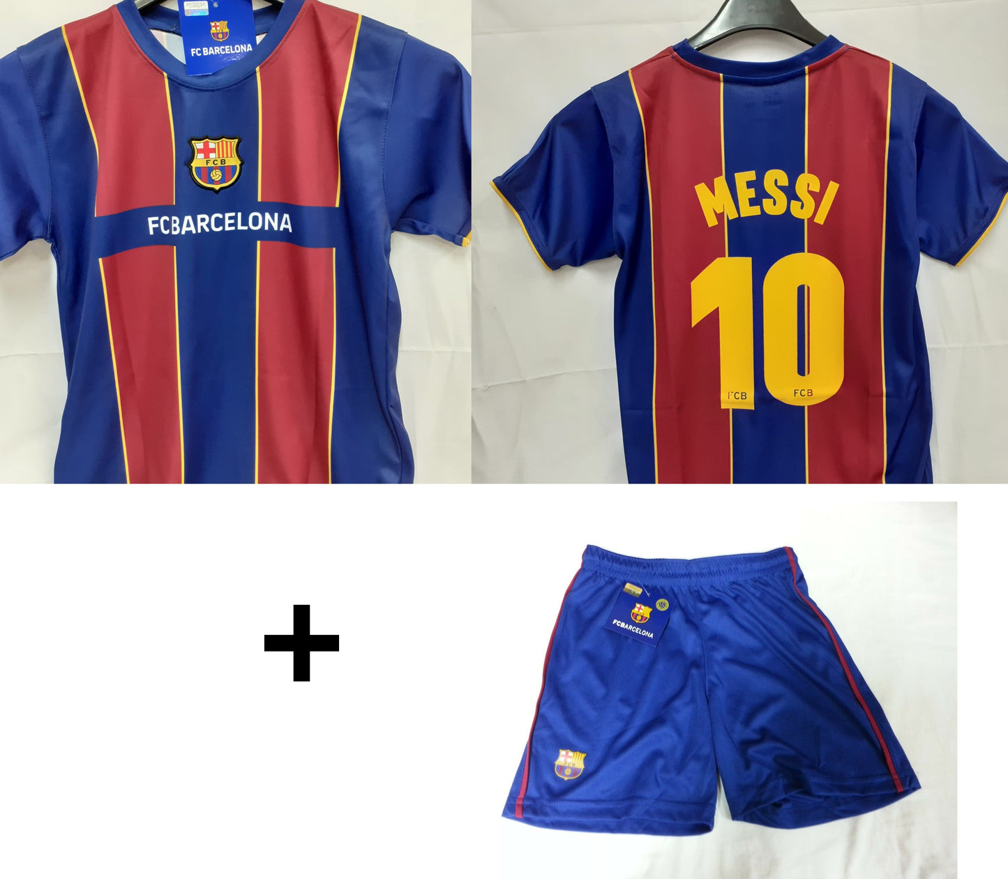Maglietta del Barcellona di Messi