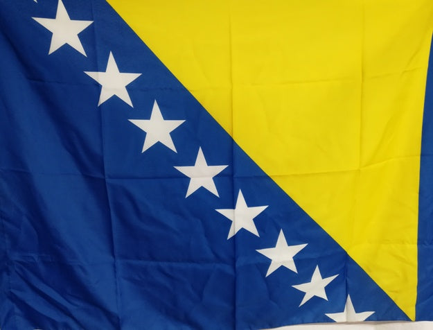 Bandiera bosniaca ed herzegovina