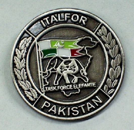 Spilla Italfor Pakistan Task Force Elefante