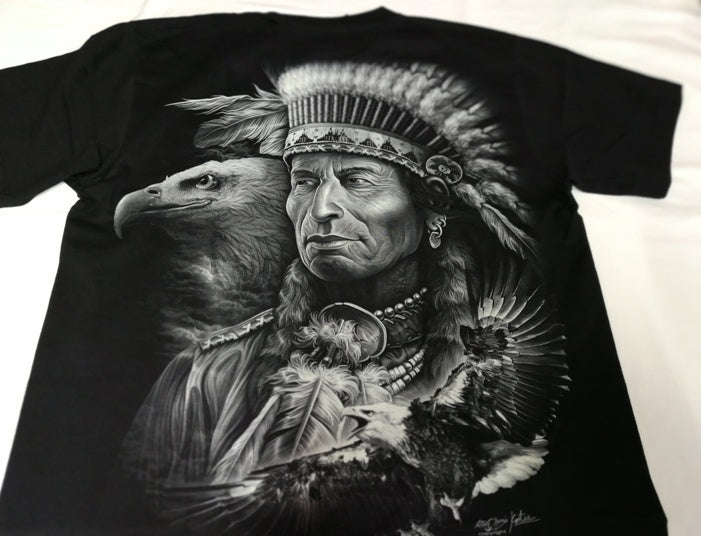 T-shirt Indiano Aquila 065
